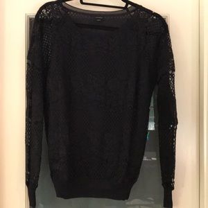 Ann Taylor lace pullover top